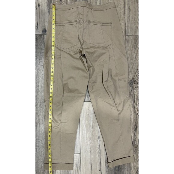 Marithe Francois Girbaud Tan Jeans Vintage Designer Womens 44 (28-30) Wide Leg - Picture 7 of 9